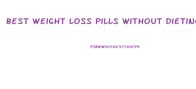 Best Weight Loss Pills Without Dieting