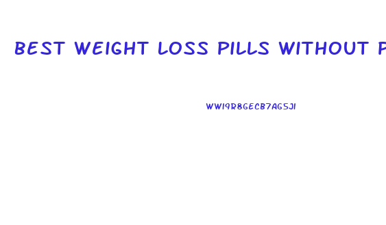 Best Weight Loss Pills Without Prescription