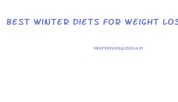 Best Winter Diets For Weight Loss