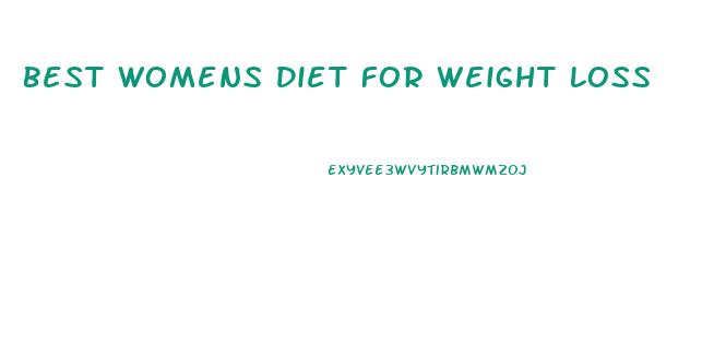 Best Womens Diet For Weight Loss