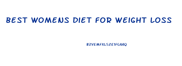 Best Womens Diet For Weight Loss