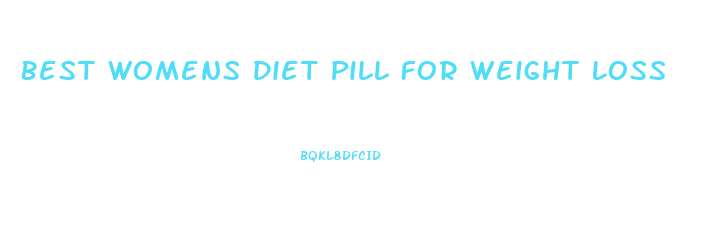 Best Womens Diet Pill For Weight Loss