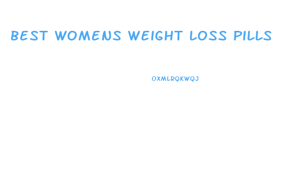 Best Womens Weight Loss Pills