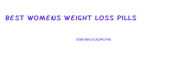 Best Womens Weight Loss Pills