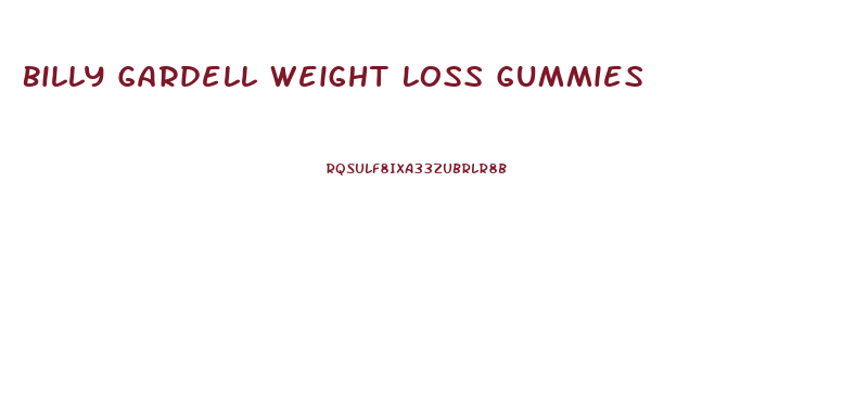 Billy Gardell Weight Loss Gummies