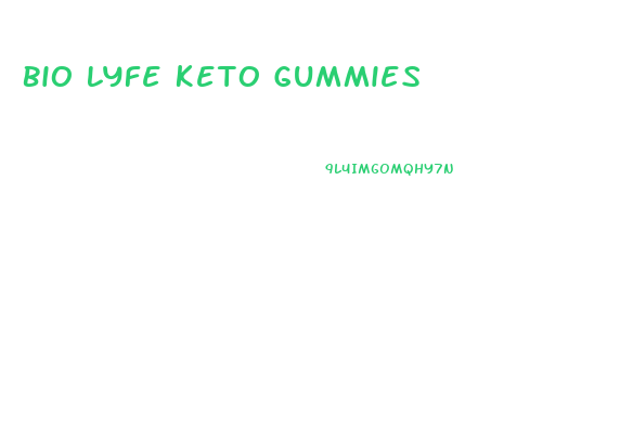 Bio Lyfe Keto Gummies