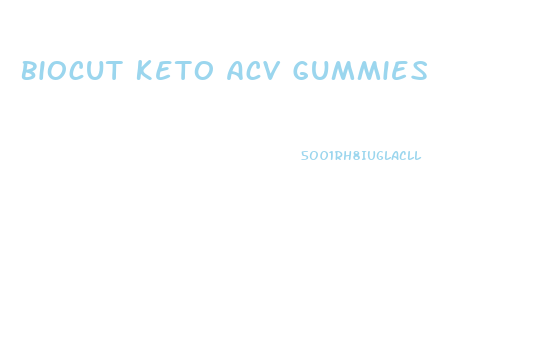 Biocut Keto Acv Gummies