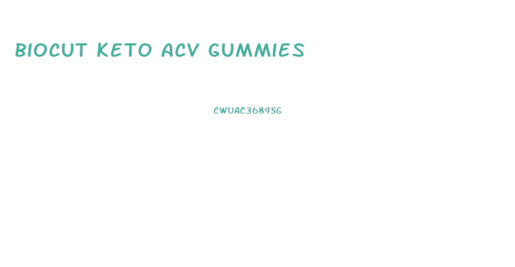 Biocut Keto Acv Gummies