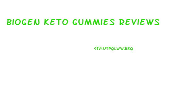 Biogen Keto Gummies Reviews