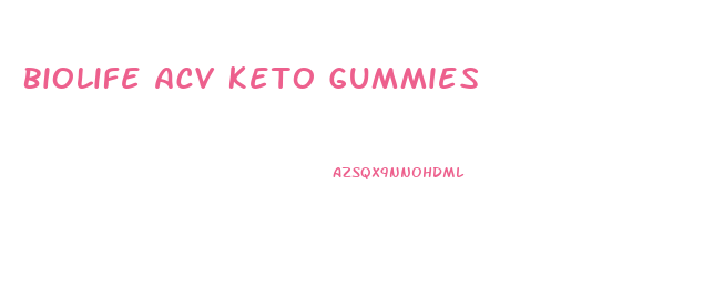 Biolife Acv Keto Gummies