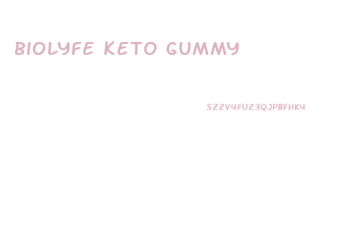 Biolyfe Keto Gummy