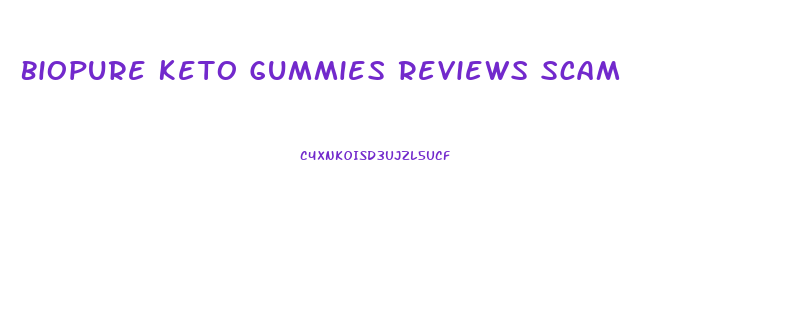 Biopure Keto Gummies Reviews Scam