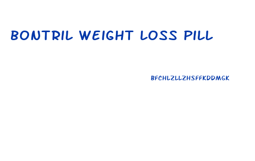 Bontril Weight Loss Pill