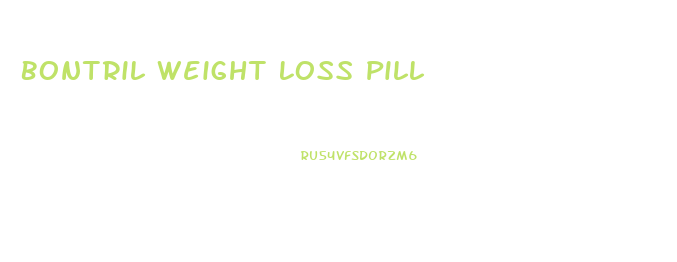 Bontril Weight Loss Pill