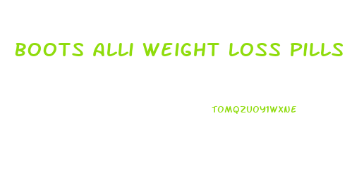 Boots Alli Weight Loss Pills