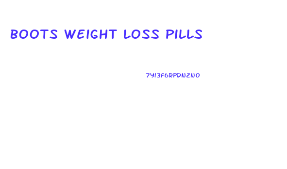 Boots Weight Loss Pills