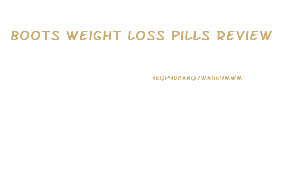 Boots Weight Loss Pills Review