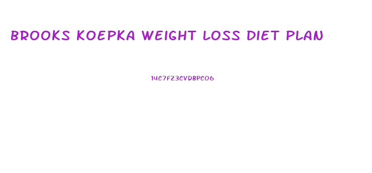 Brooks Koepka Weight Loss Diet Plan