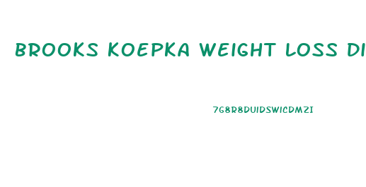 Brooks Koepka Weight Loss Diet Plan