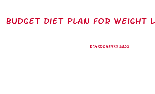 Budget Diet Plan For Weight Loss India