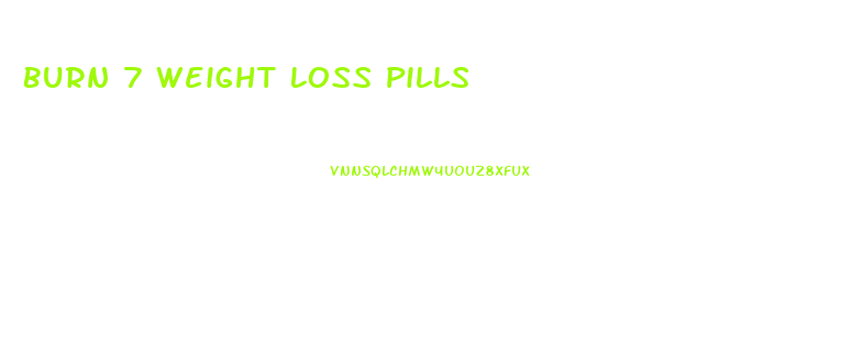Burn 7 Weight Loss Pills