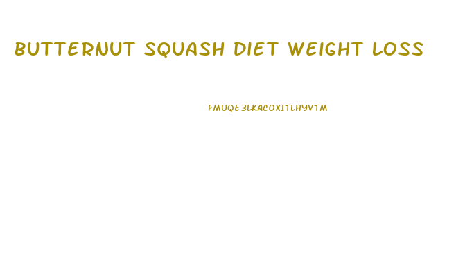 Butternut Squash Diet Weight Loss