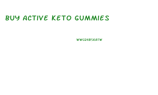 Buy Active Keto Gummies