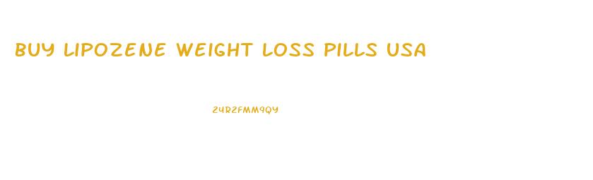 Buy Lipozene Weight Loss Pills Usa