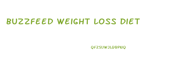 Buzzfeed Weight Loss Diet