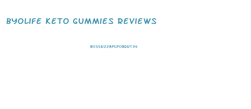 Byolife Keto Gummies Reviews