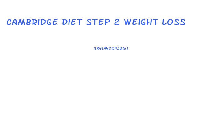 Cambridge Diet Step 2 Weight Loss
