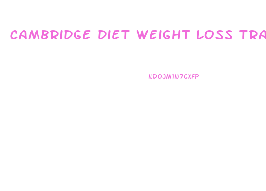 Cambridge Diet Weight Loss Tracker