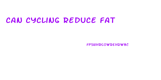 Can Cycling Reduce Fat