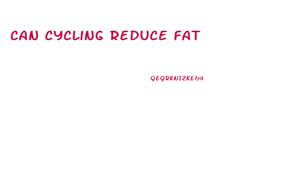 Can Cycling Reduce Fat