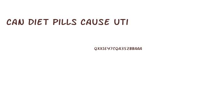 Can Diet Pills Cause Uti