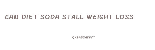 Can Diet Soda Stall Weight Loss