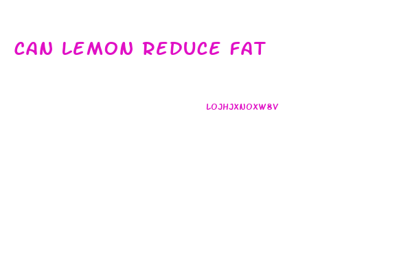Can Lemon Reduce Fat