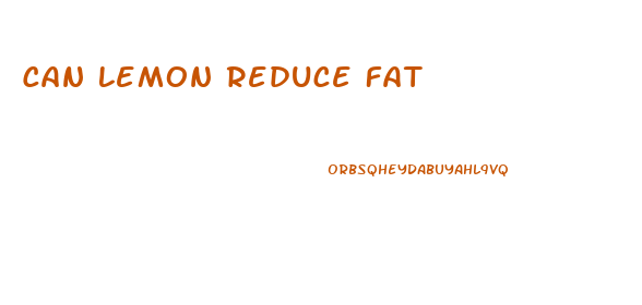 Can Lemon Reduce Fat