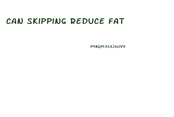 Can Skipping Reduce Fat