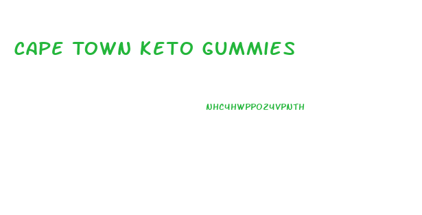 Cape Town Keto Gummies