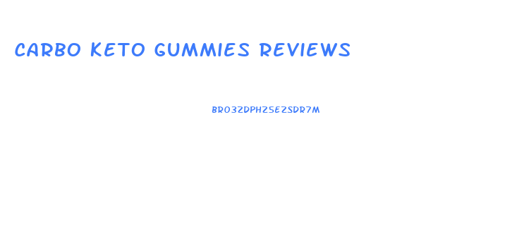 Carbo Keto Gummies Reviews