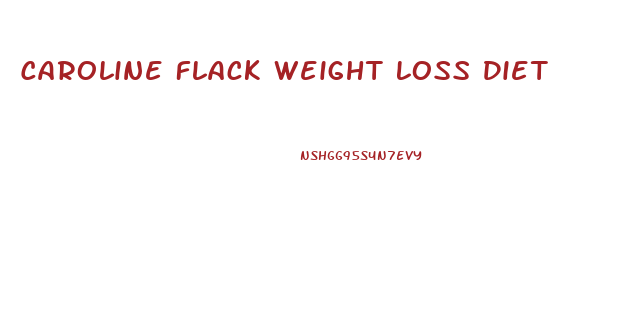 Caroline Flack Weight Loss Diet