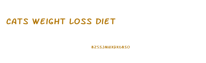 Cats Weight Loss Diet