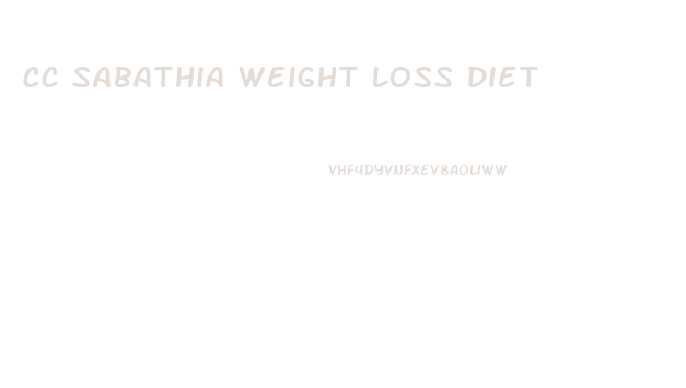 Cc Sabathia Weight Loss Diet