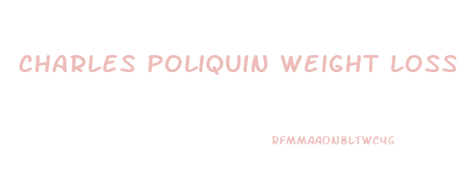 Charles Poliquin Weight Loss Diet