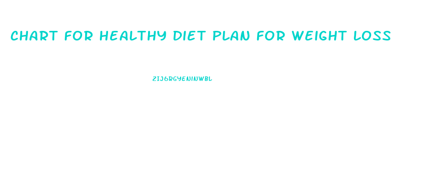 Chart For Healthy Diet Plan For Weight Loss