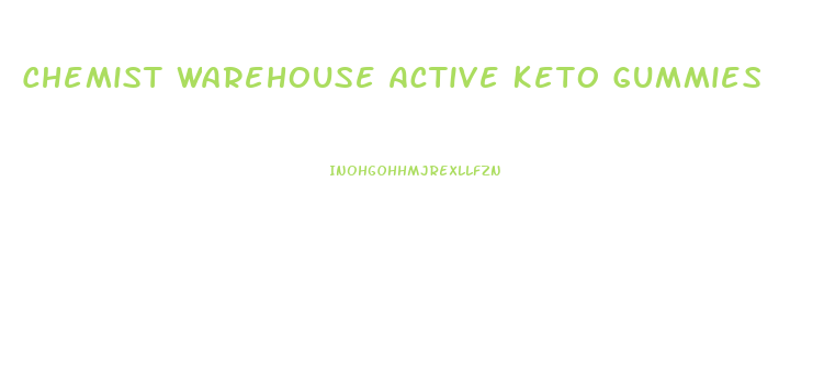 Chemist Warehouse Active Keto Gummies