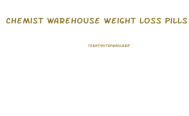 Chemist Warehouse Weight Loss Pills