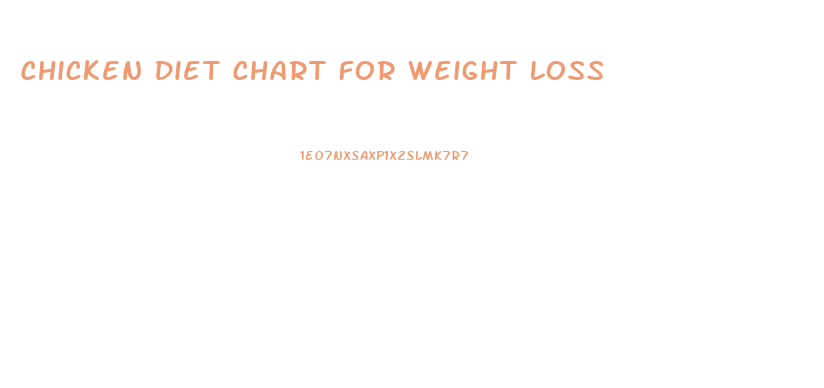 Chicken Diet Chart For Weight Loss